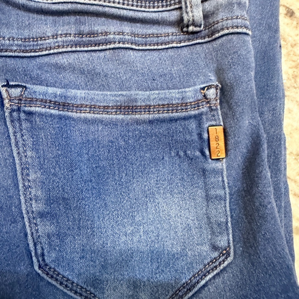 1822 Denim Women’s Skinny Jeans Size 29 Medium Wash Stretch Mid Rise - Picture 6 of 9